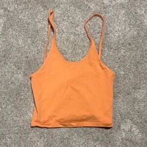 American Eagle Orange Women's Tank Top